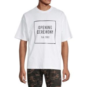 Opening ceremony white logo tshirt size Large worn once